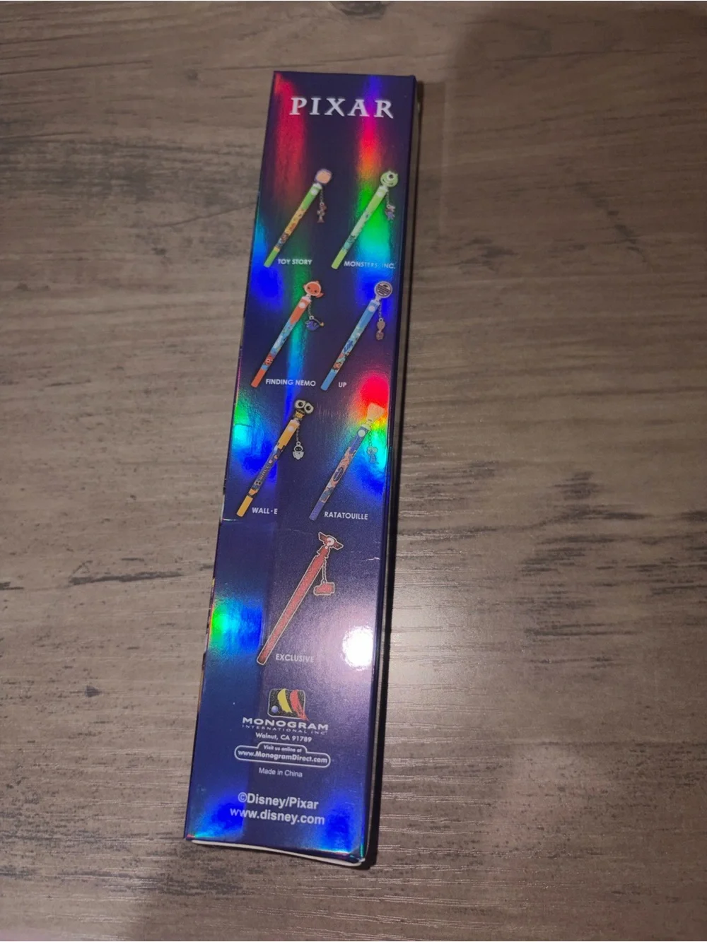 🆕💜 Disney Pixar 3D Head Topper Spinning Pen Mystery Blind Box NIB Monogram